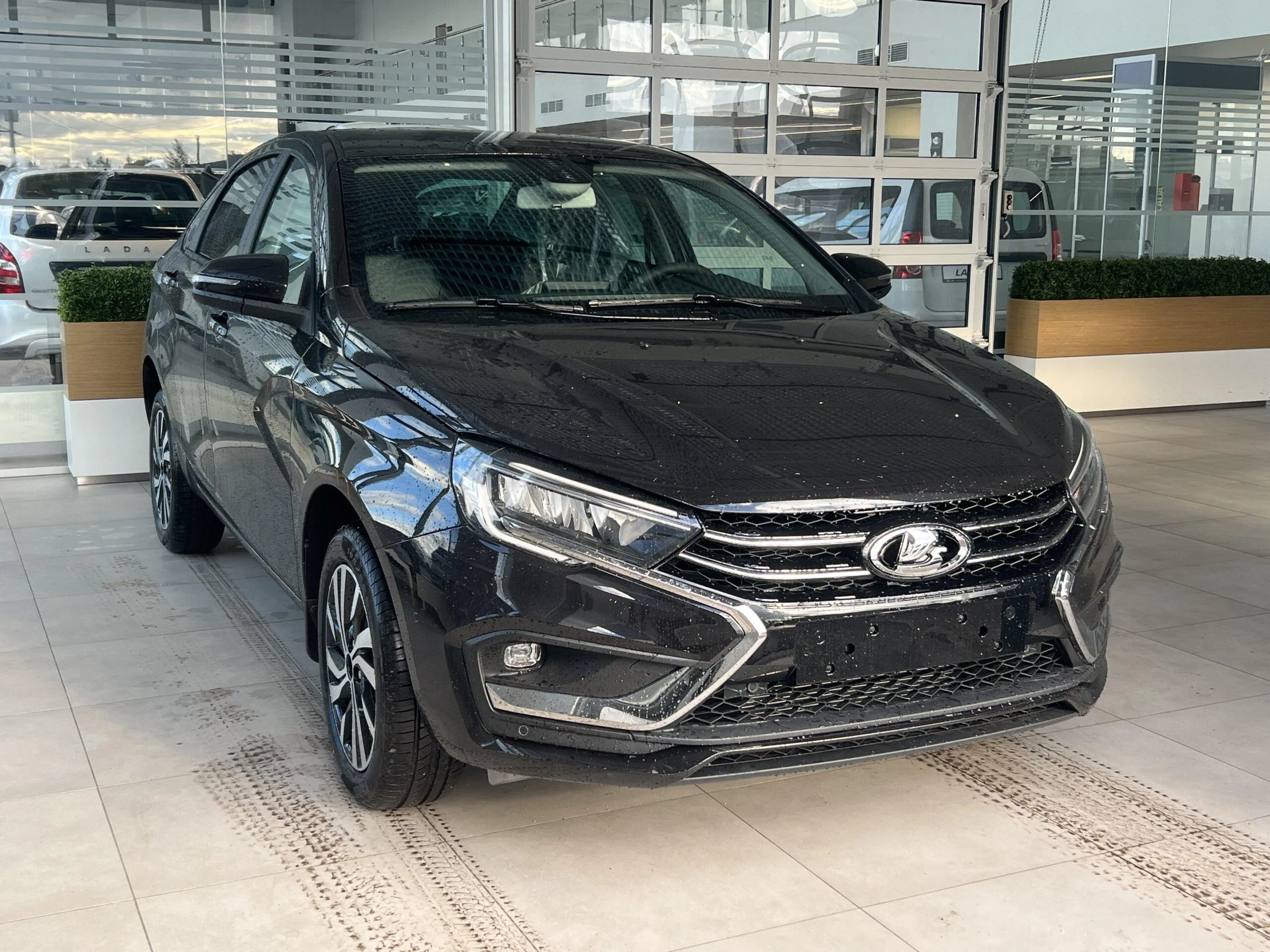 LADA (ВАЗ) Vesta Техно I Рестайлинг (NG), седан, цвет серый — 2 015 000 ₽ — изображение 3