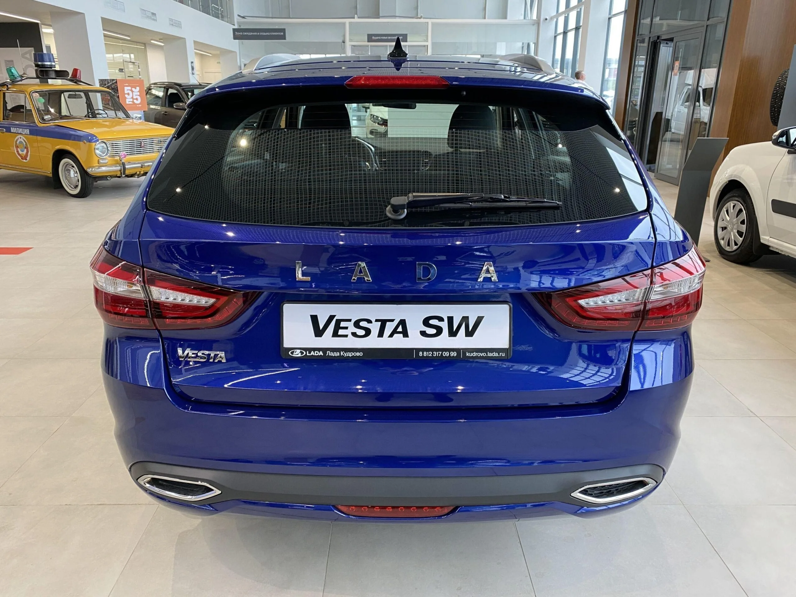 LADA (ВАЗ) Vesta Практик I Рестайлинг (NG), универсал, цвет синий — 1 885 000 ₽ — изображение 5