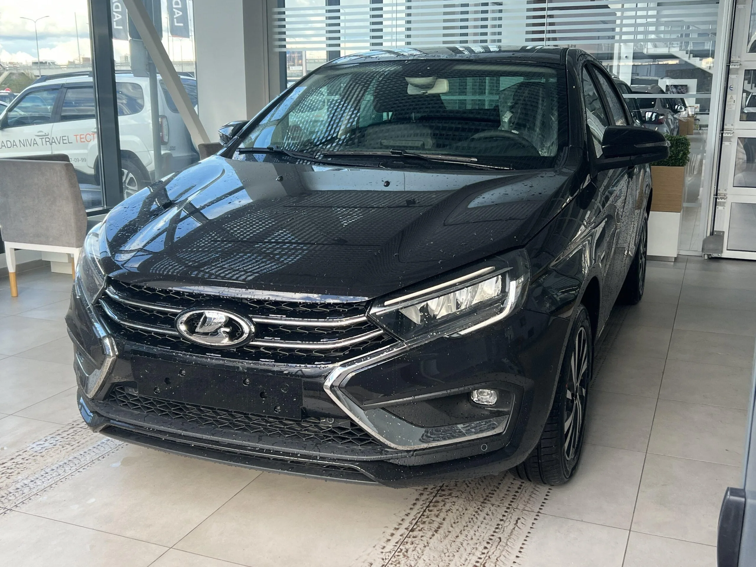 LADA (ВАЗ) Vesta Техно I Рестайлинг (NG), седан, цвет серый — 2 015 000 ₽